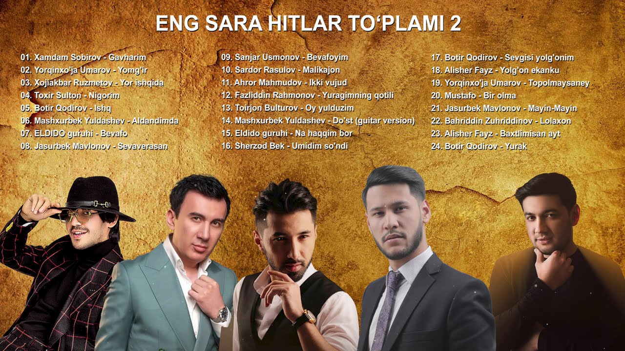 Eng sara hitlar to'plami 2 | Uzbek Music 2025