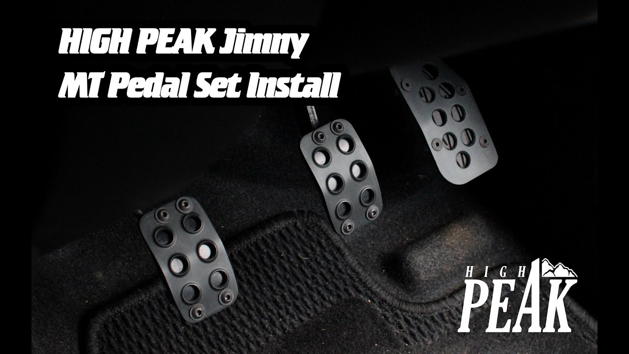 HIGH PEAK Pedal Set for Suzuki Jimny (2018+) - Manual Transmission