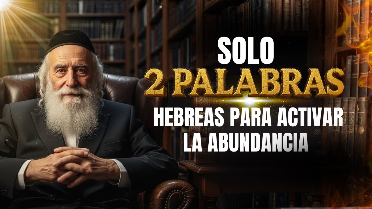 Di estas 2 palabras judías para atraer riqueza y prosperidad a tu vida