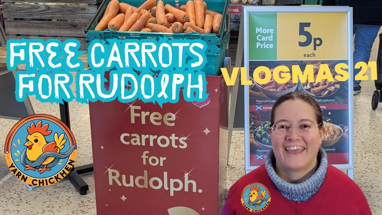FREE Carrots For Rudolph?! 🥕🦌 | Christmas Time Shopping At Morrisons | Vlogmas Day 21: Tiny Jumper!
