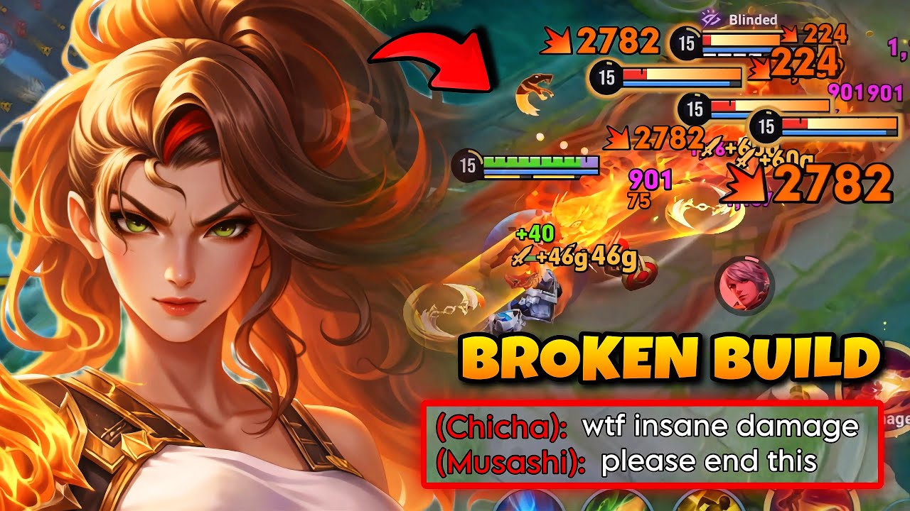 TOP 1 LUARA ABUSING HER BUFF AND USING THIS BROKEN SEMI TANK BUILD IN FARM! | HONOR OF KINGS