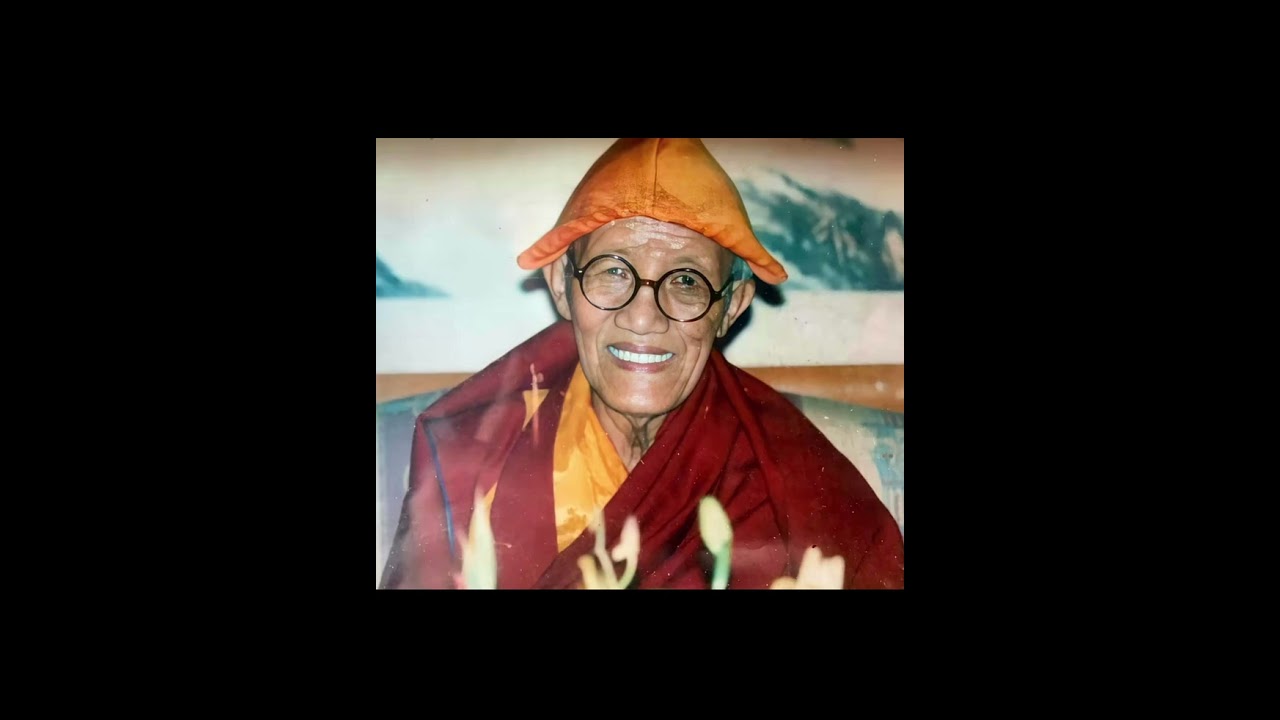རྒན་ལམ་རིམ་པ་མཆོག་གི་ལྷ་སྐལ་སྤྱན་རས་གཟིགས་དང་ཆོས་སྐལ་མ་ཎི་སྐོར་གྱི་གསུང་གནང་།
