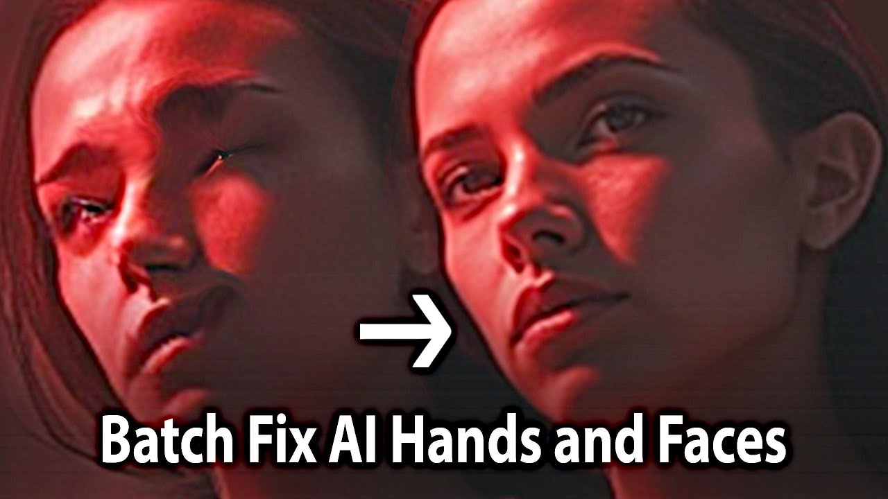 Auto-Fix AI-Generated Face & Hand Glitches | ComfyUI Guide