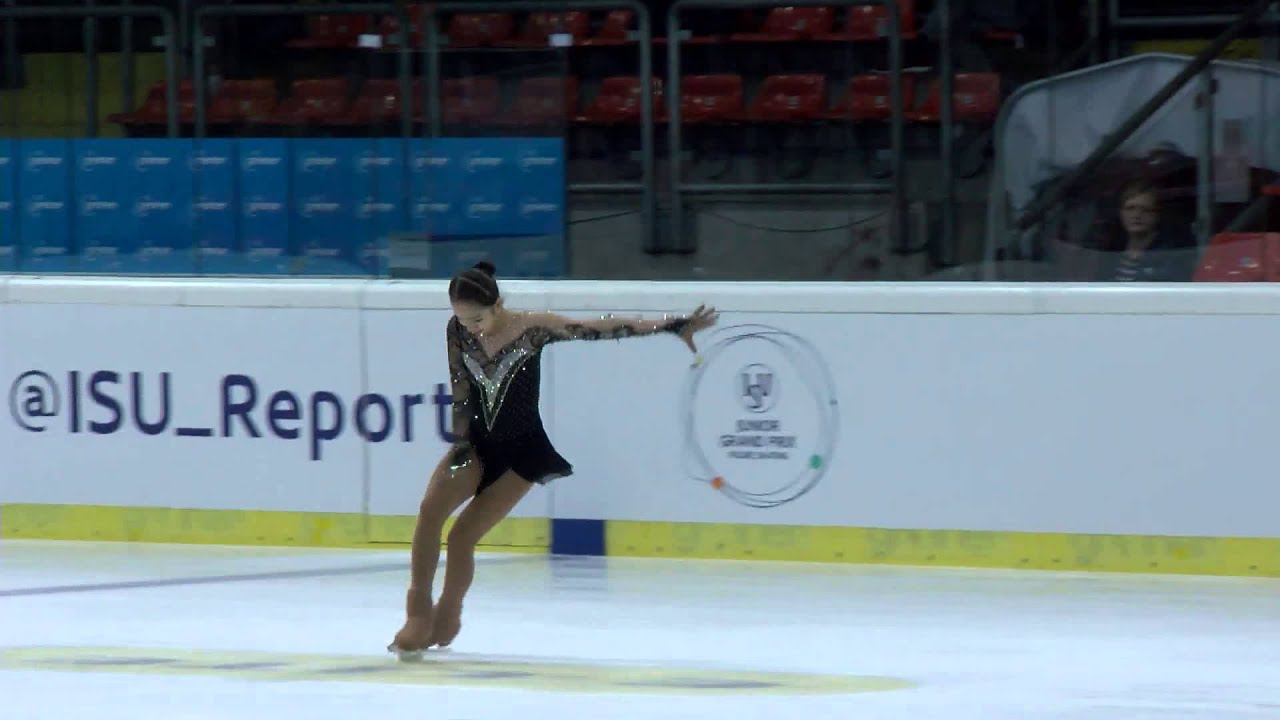 2015 ISU Jr. Grand Prix - Linz Ladies Free Skate Da Bin CHOI KOR