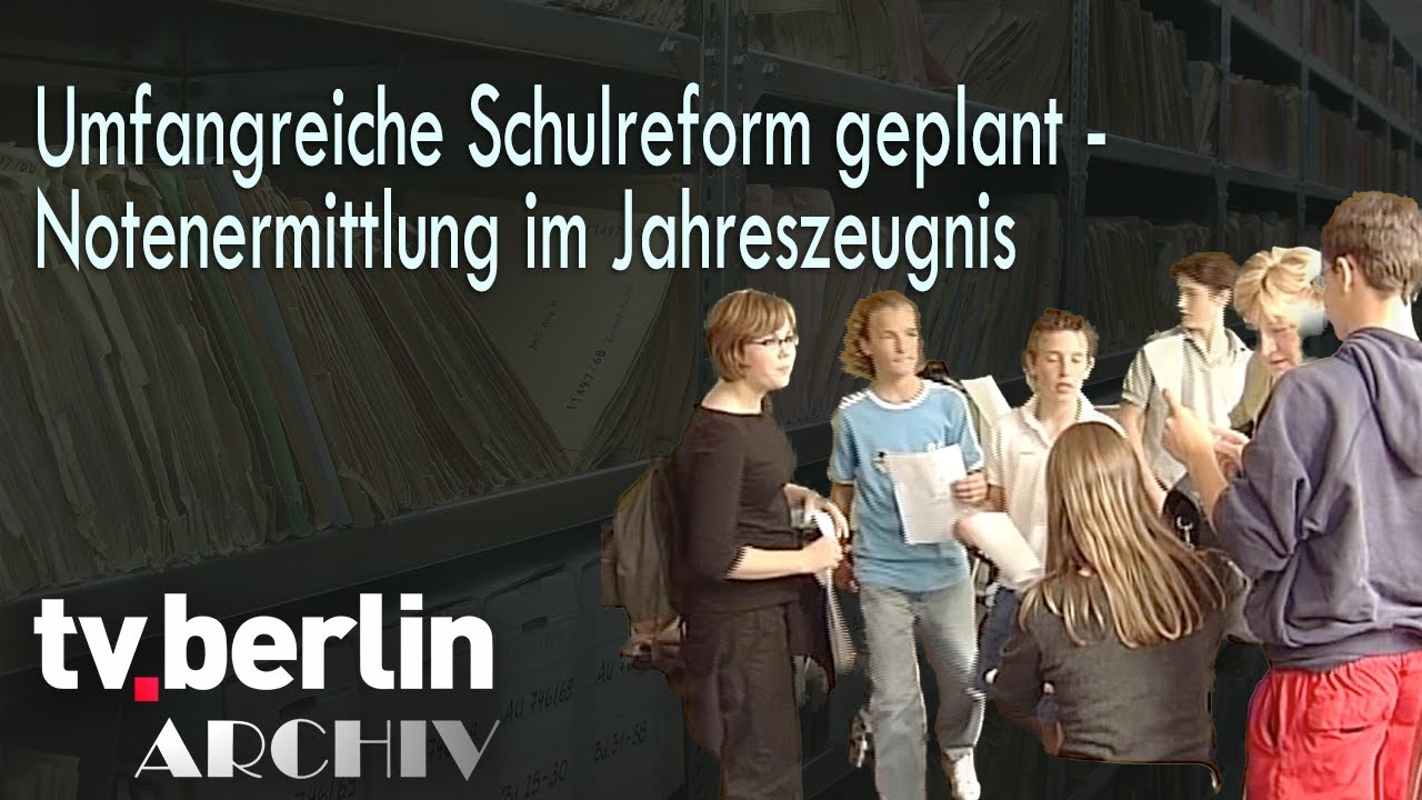 Umfangreiche Schulreform geplant -Notenermittlung im Jahreszeugnis