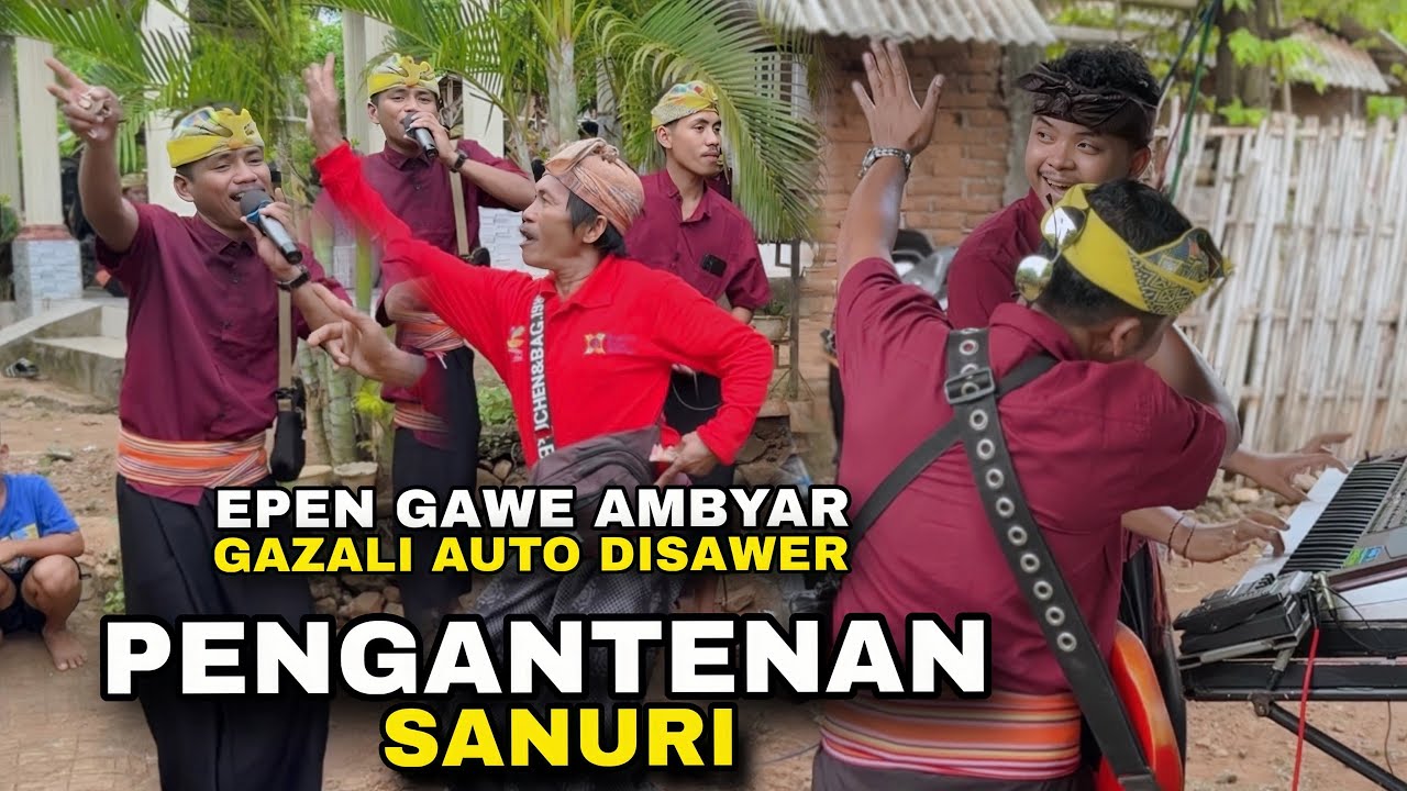 LAGU LAMA BERSEMI KEMBALI - PENGANTENAN DAN SANURI REQUESAN EPEN GAWE MEMBUAT GAZALI DISAWER BANYAK