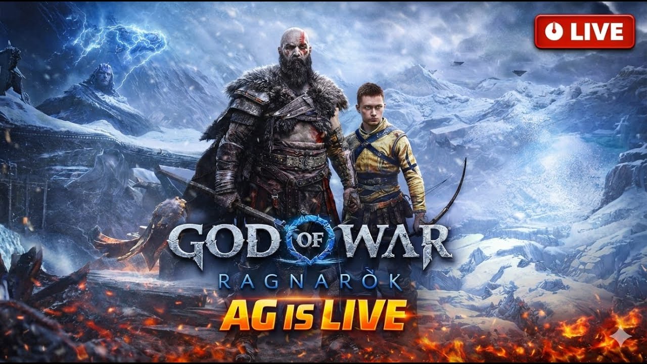 THIS SCENE GAVE GOOSEBUMPS 🥶😱 | Prat 12 | God of War Ragnarök LIVE 🔥| AG is LIVE