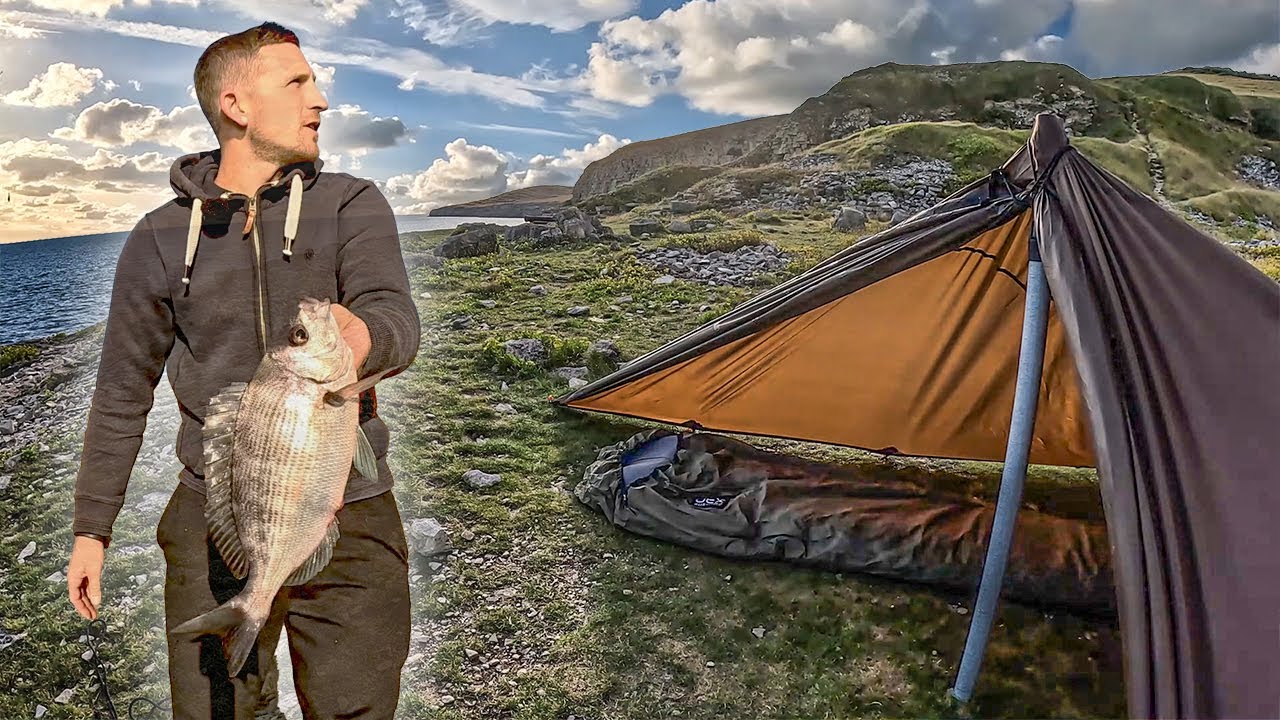 FINALLY! Wild Camping & Rock Fishing in Dorset for BIG Black Bream