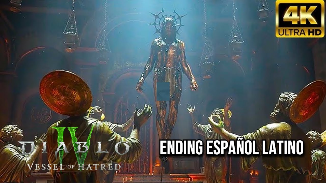 Diablo 4 VESSEL OF HATRED Ending Cinematic Español Latino