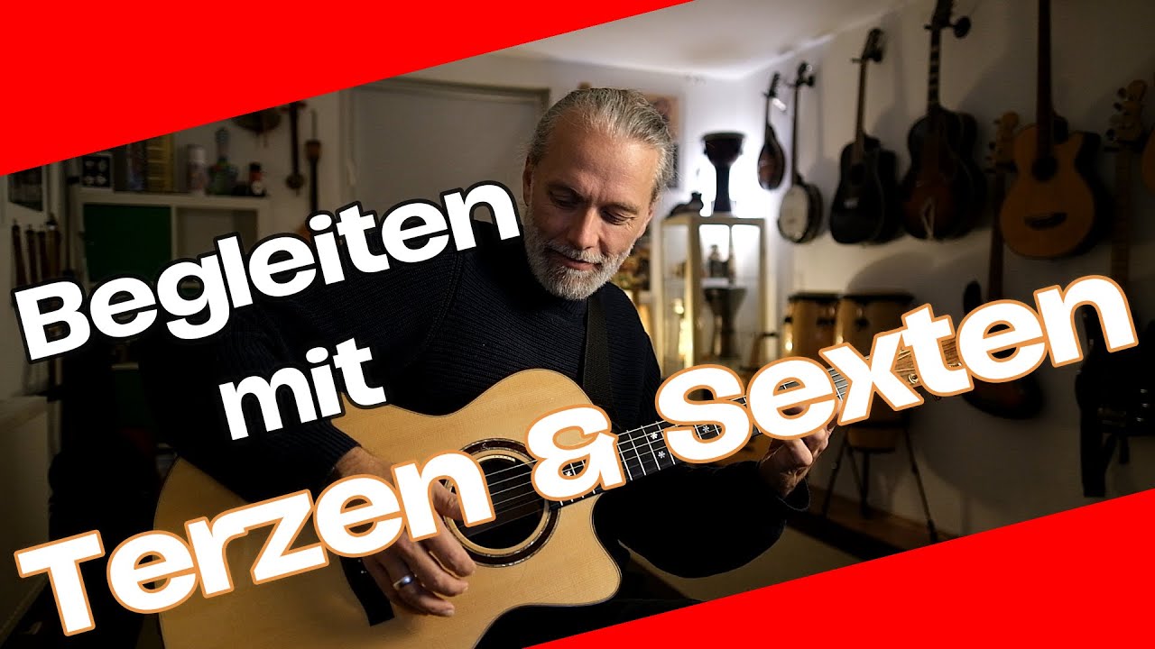 Gitarrenbegleitung mit Terzen & Sexten