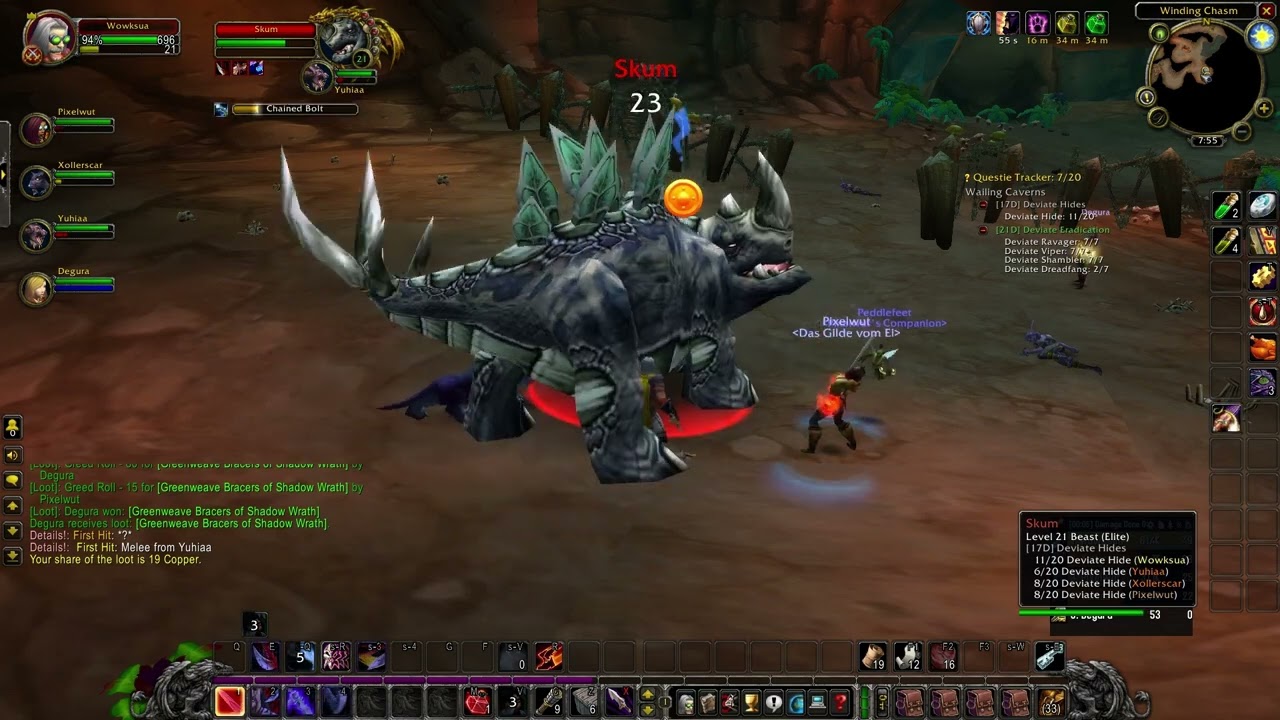 Wailing Caverns World Of Warcraft Classic Hardcore