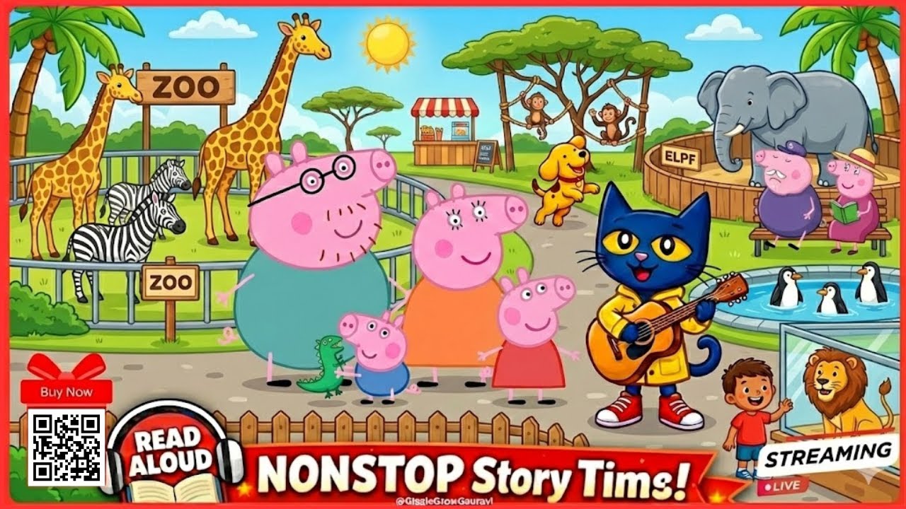 🎥Weekend LIVE : Peppa, Pete the cat,No David & Spot's Magical Stories🎆 |  Read Aloud for Kids🎉