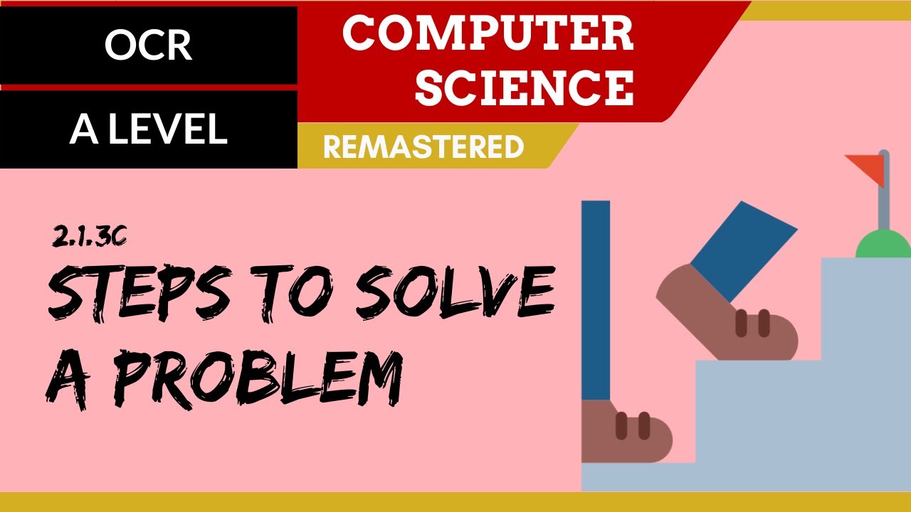 126. OCR A Level (H046-H446) SLR20 - 2.1 Steps to solve a problem