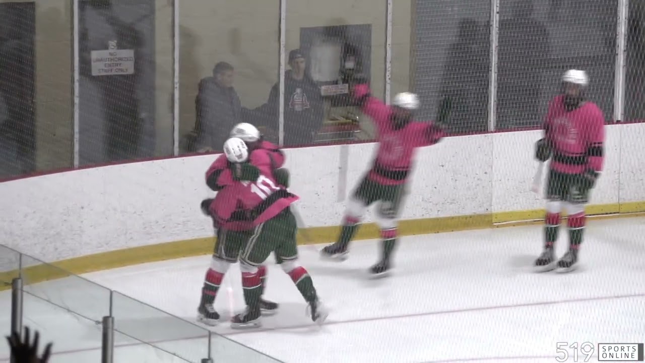 GOHL - Strathroy Rockets против St. Marys Lincolns