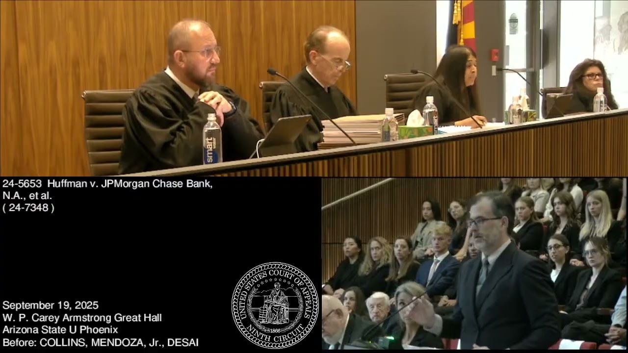 24-5653 Huffman v. JPMorgan Chase Bank, N.A., et al.