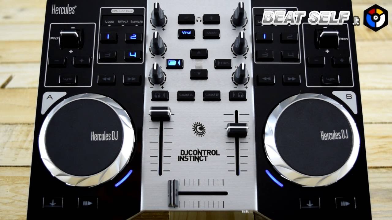 Hercules DJControl Instinct S - Recensione Italiana
