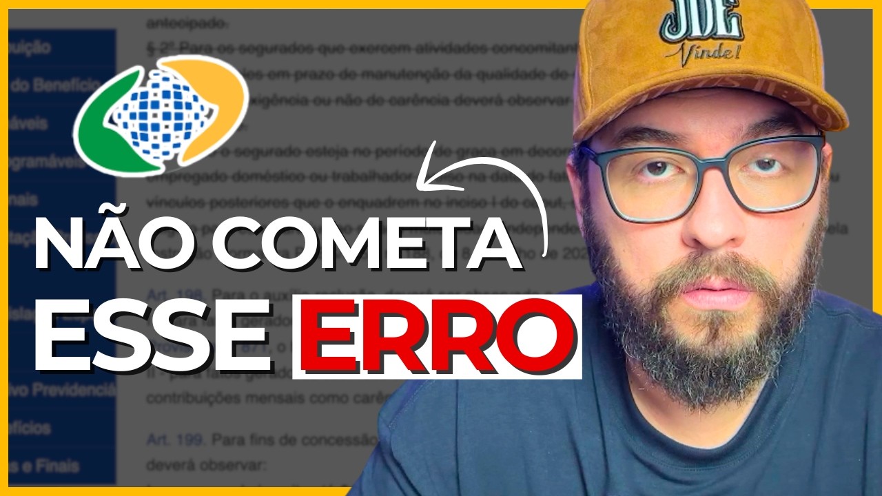 Esse erro pode custar sua aprovação no concurso do INSS
