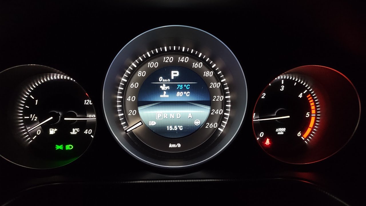 Установка AMG меню с сайта MBTools на Е220CDI в режиме реального времени