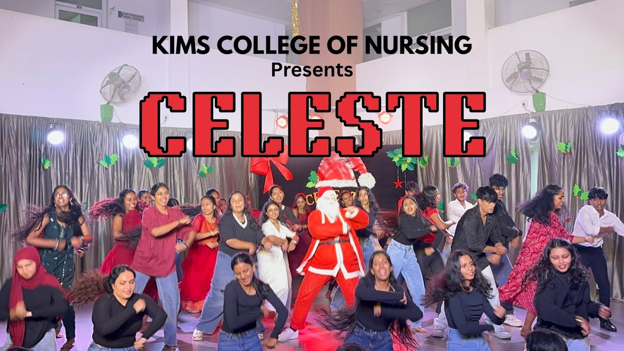 CELESTE✨ | KIMS College of Nursing Christmas Celebration 2025