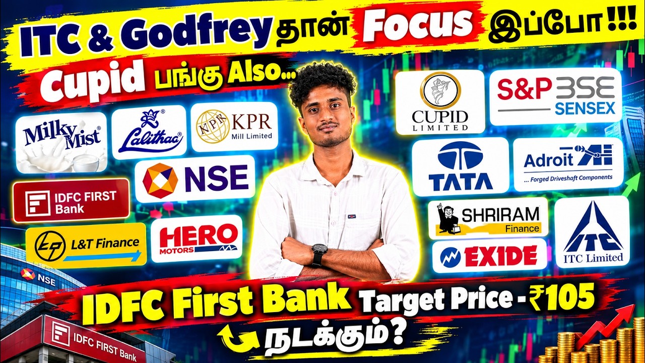 சிவப்பு நிறத்தில் சந்தை.. இன்று நமக்கு நல்ல வாய்ப்பு - விலை குறைந்தால் ரெடியா இருங்க! ITC & NSE