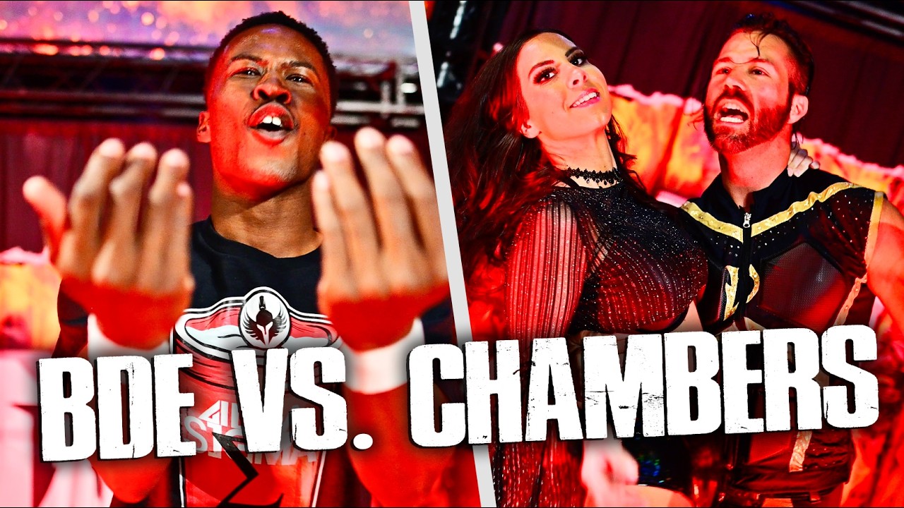@BDE  Vs. Damian Chambers | Highlights | Wrestling Revolver
