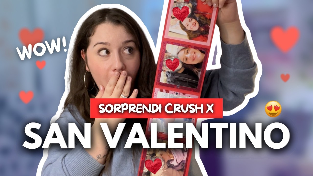 BIGLIETTO DI SAN VALENTINO fai da te con FOTO e carta colorata #sanvalentino #regalo