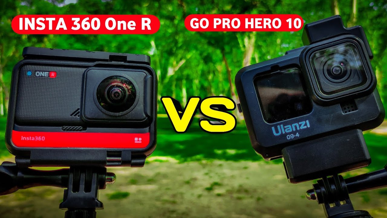 GoPro Hero 10 Black vs Insta360 One R | Best camera for moto vlogs
