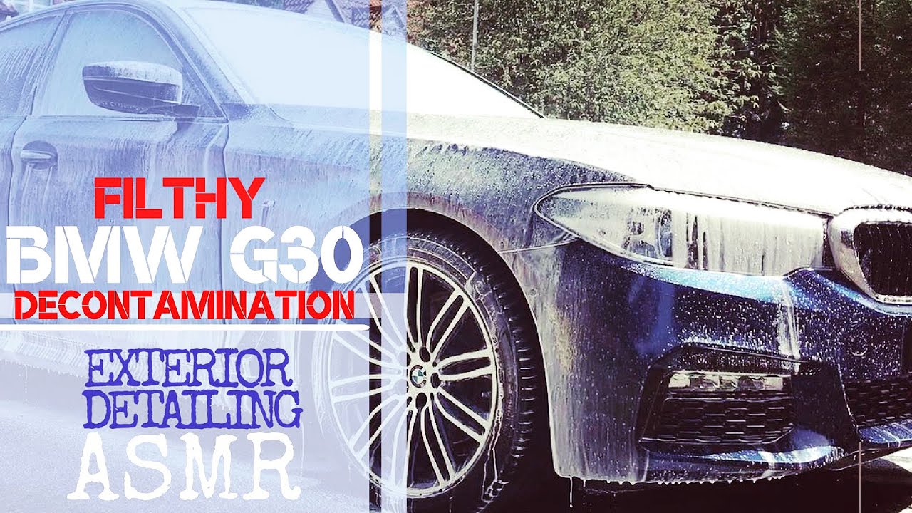 Filthy BMW G30 Decontamination After a 5000 Mile Trip | Disaster Detail ASMR