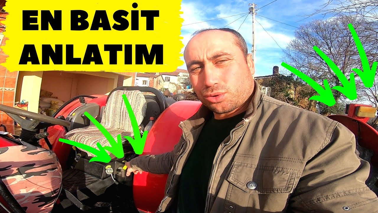 TRAKTÖRDE KUYRUK MİLİ NEDİR ? - 540 ve 540E NE İŞE YARAR ( En Basit Anlatım )