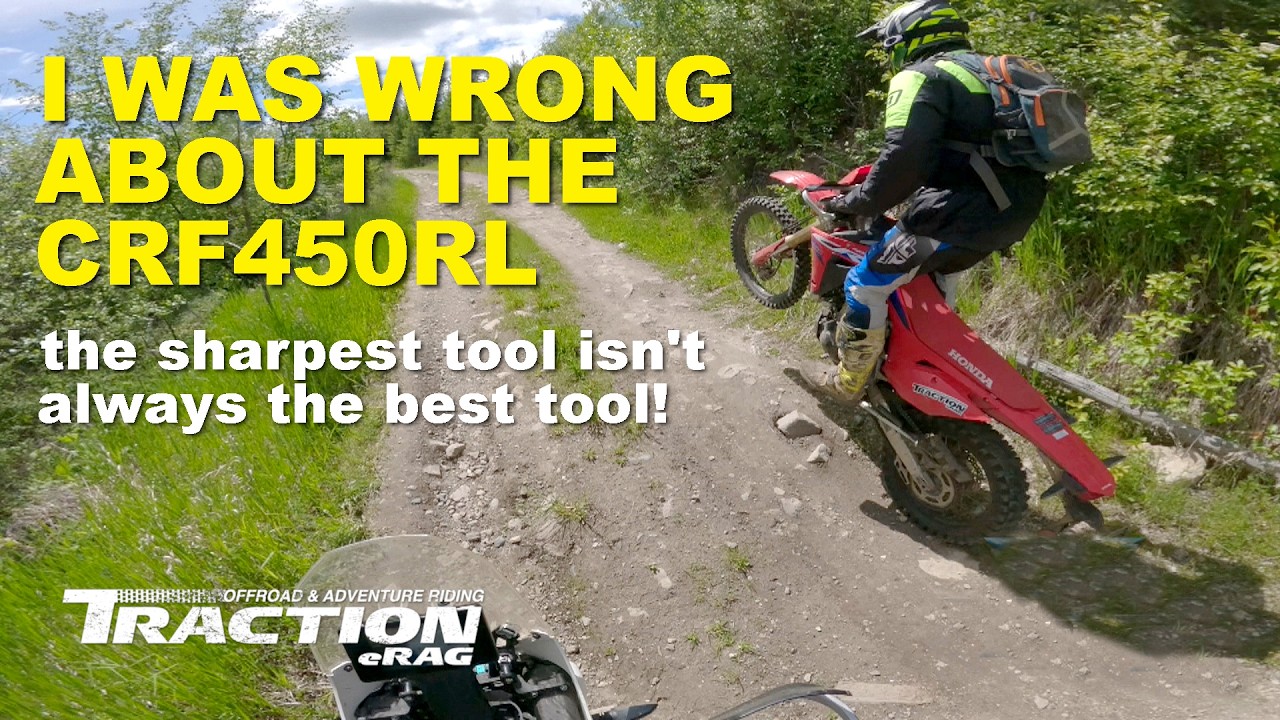 I Finally Understand the Problem With the CRF450RL︱Traction eRag