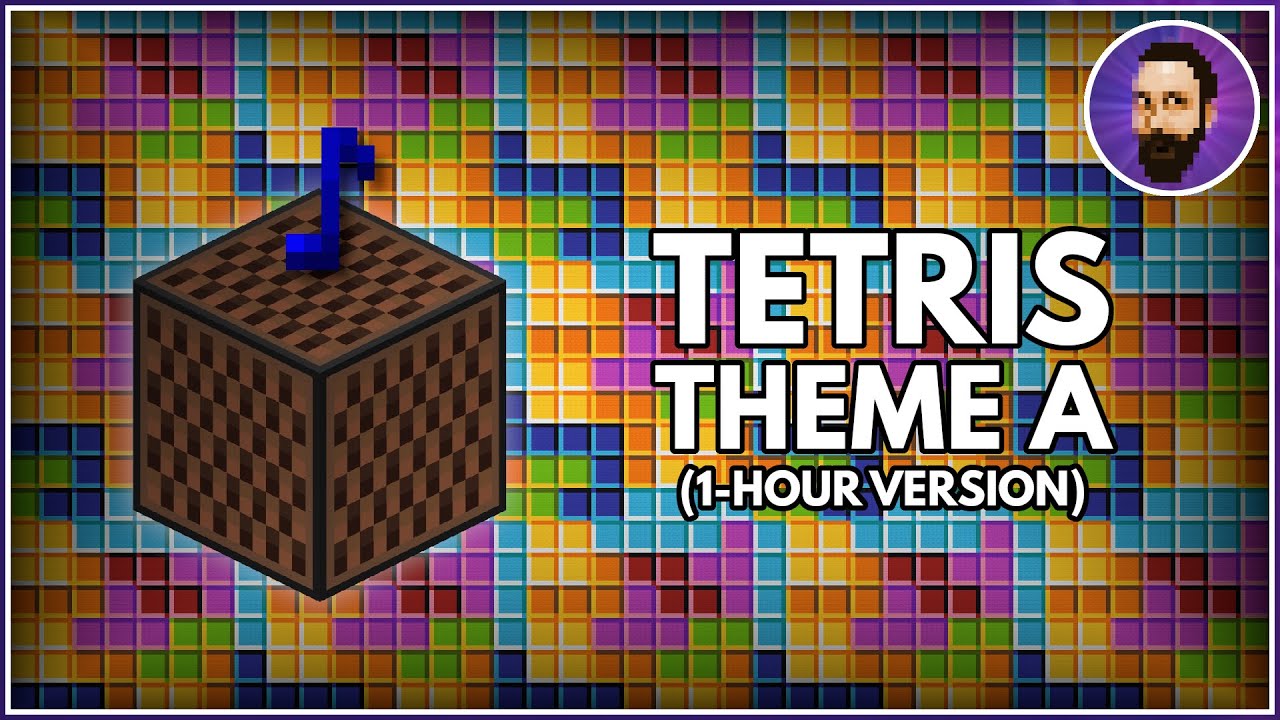 1 hour of the Tetris Theme in Minecraft Note Blocks!