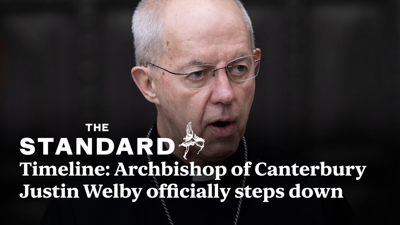 Timeline of events as Justin Welby's tenure as Archbishop of Canterbury officially ends