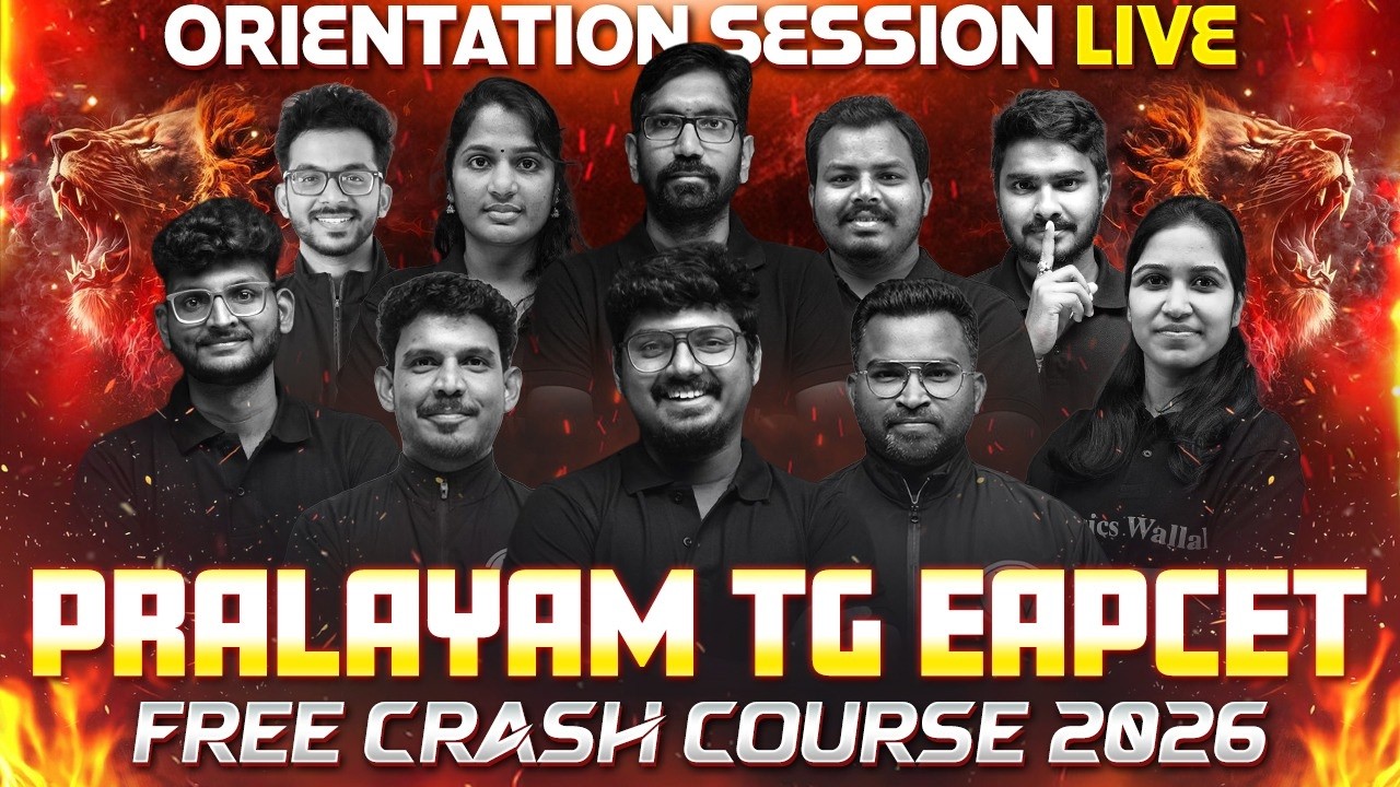 Pralayam Power Entry 🔥 | TG EAPCET 2026 Orientation
