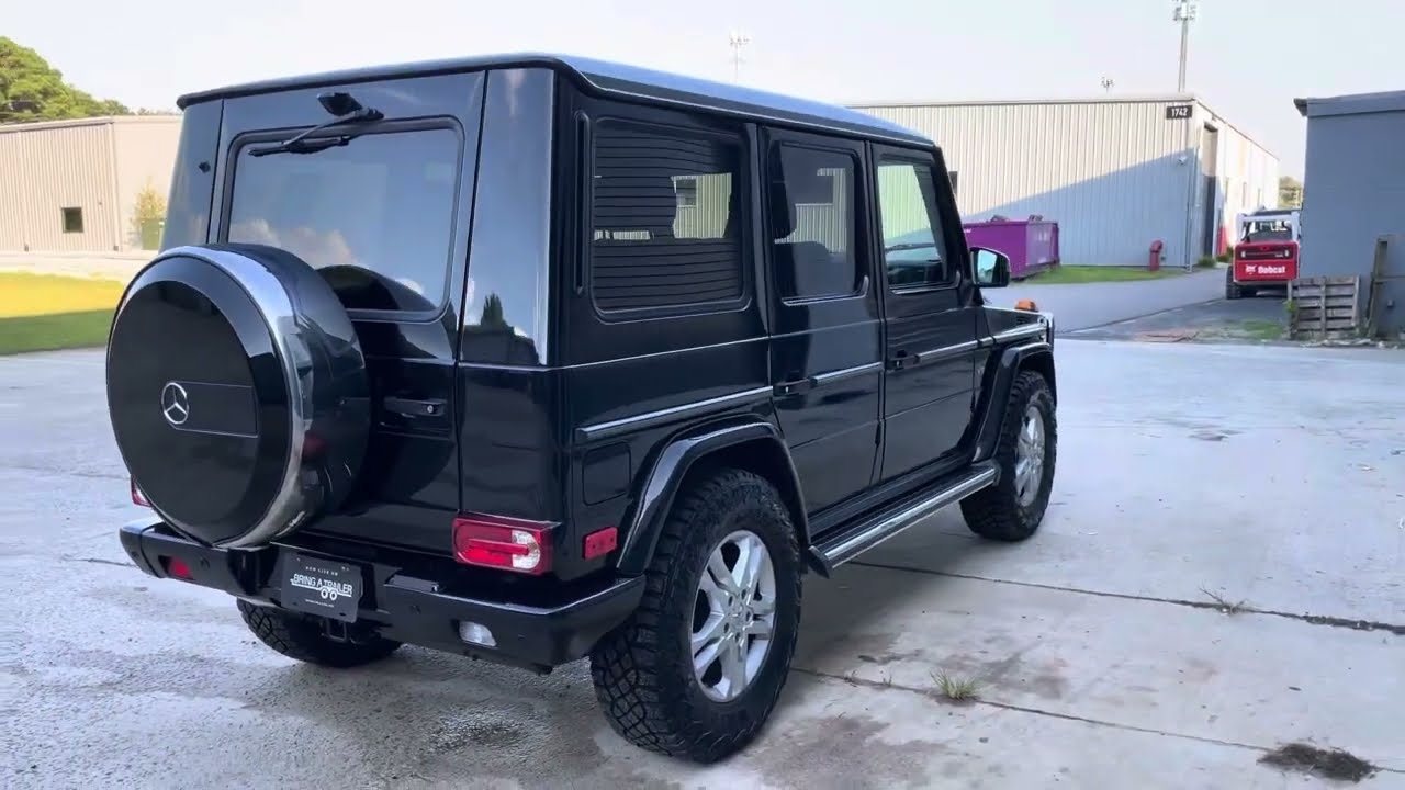 2013 Mercedes G550 - adventure ready