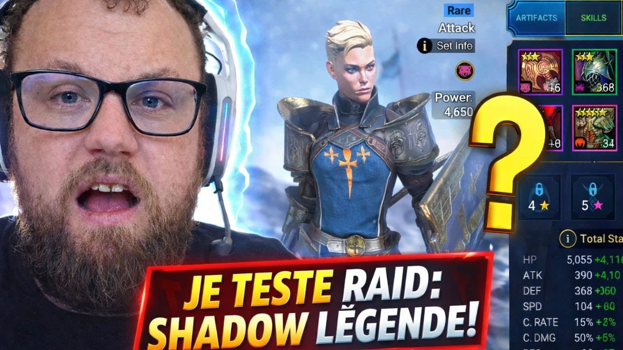 N°01: RAID  SHADOW LEGENDS  sur PC