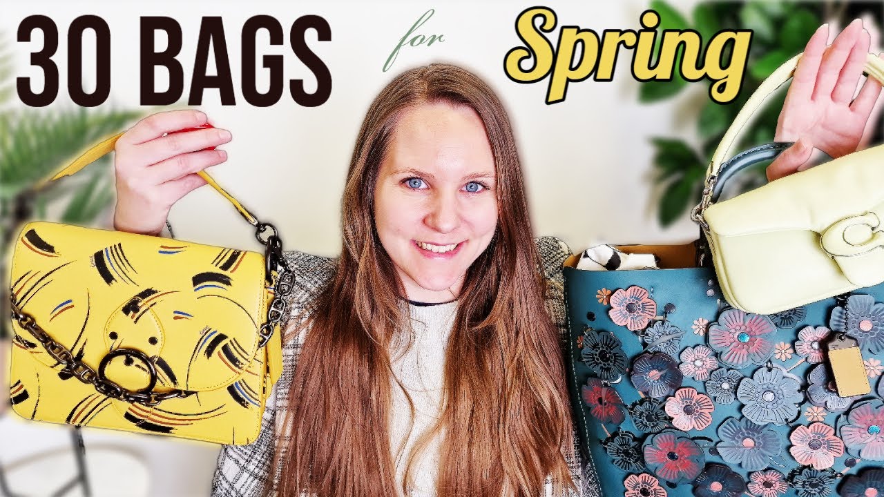 30 Spring Coach Bags | Best Bags for Spring | Coach Bag Collection | Spring Fashion 2023
