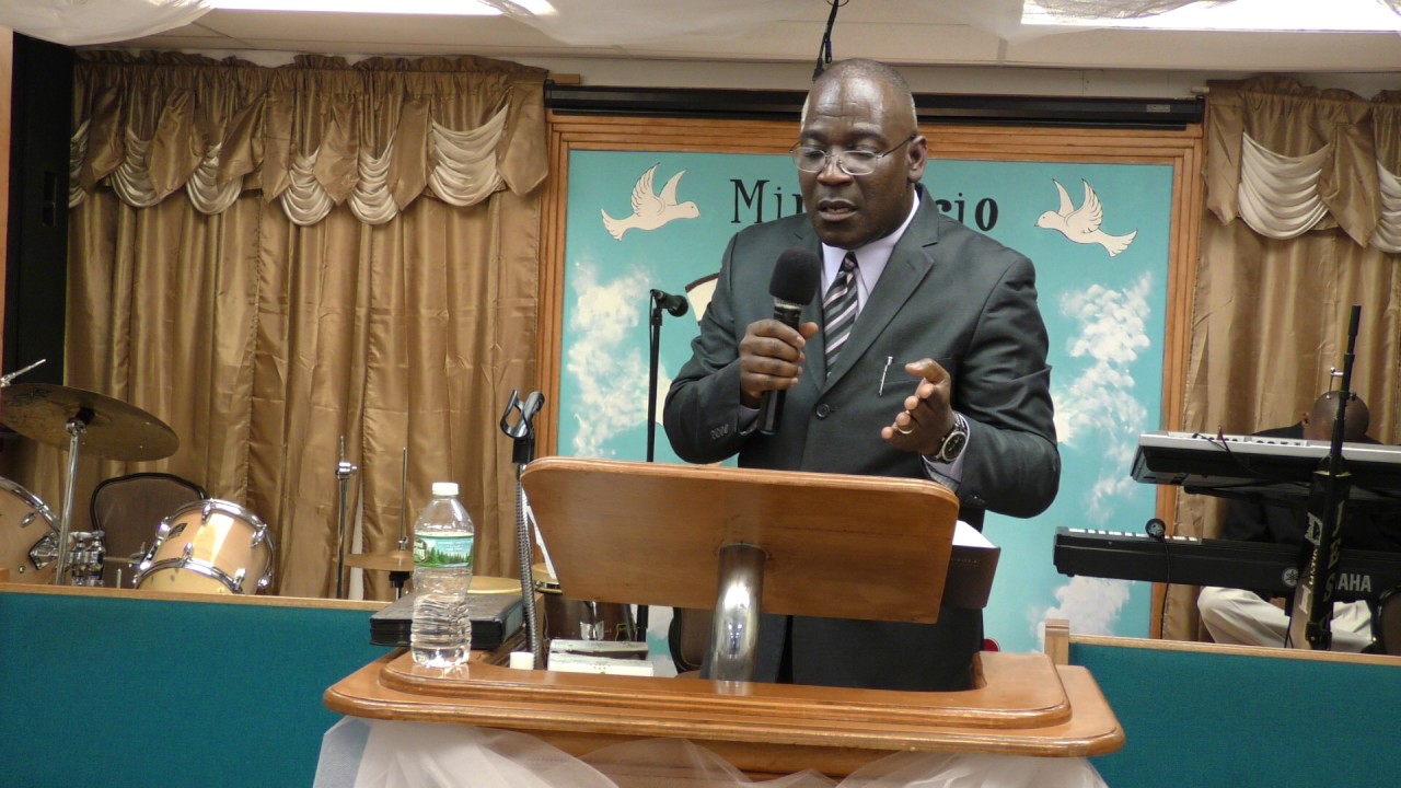 Fr Odeman Dejean live preaching at the valley of Berakah