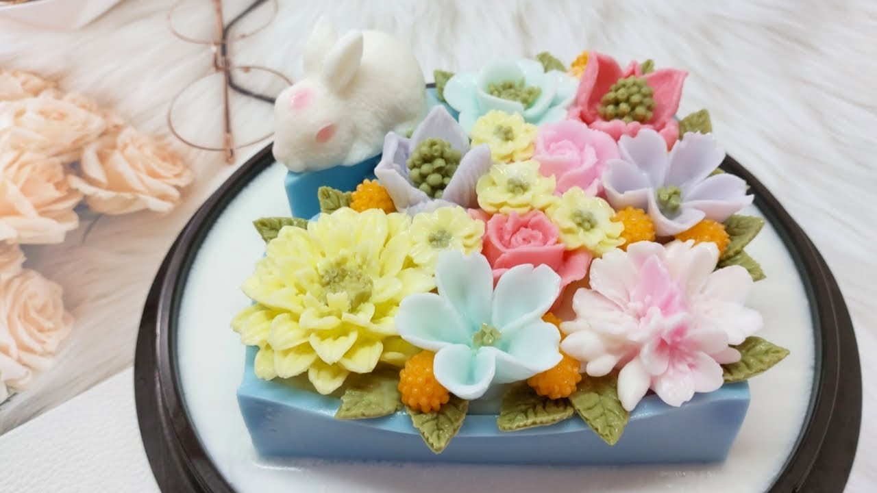 Flowers Pot Jelly Cake I How To Jelly