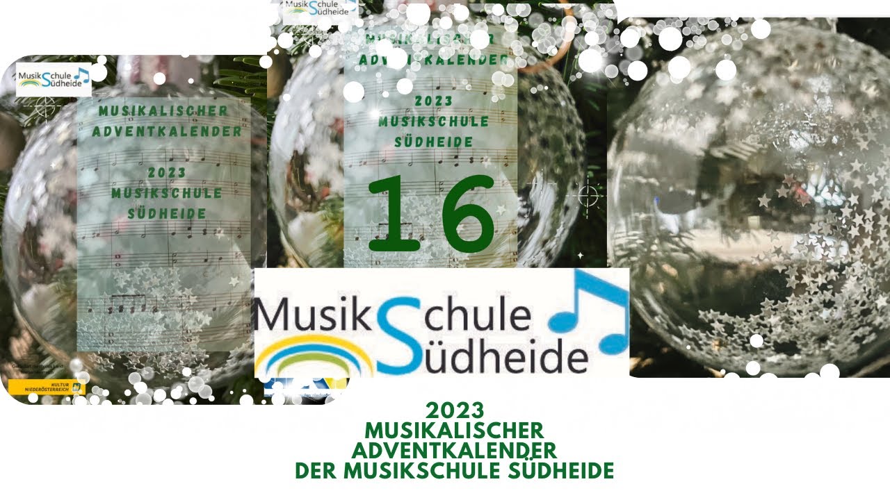 16 Dezember_Musikalischer Adventkalender 2023 der Musikschule S&uuml;dheide