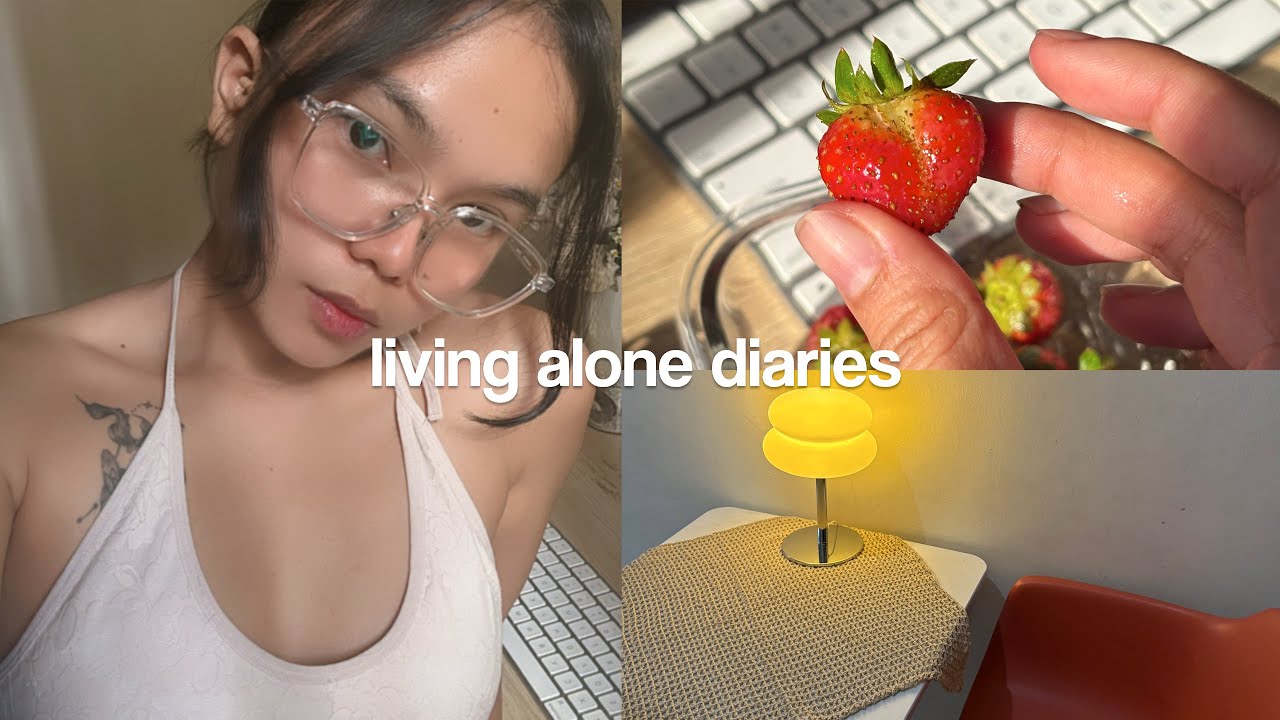 Living in a Loft: wfh setup & work in the city, buying an induction cooker + new home stuff (.◜ᴗ◝.)