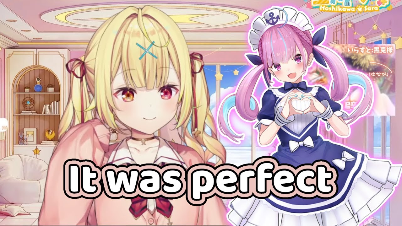 Hoshikawa Sara is glad that she supported Aqua until the end
