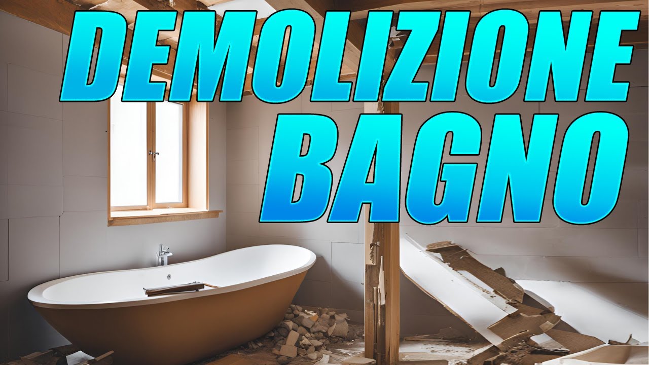 ⚒ Ristrutturo Casa 🛠 - Progressi Demolizione Bagno