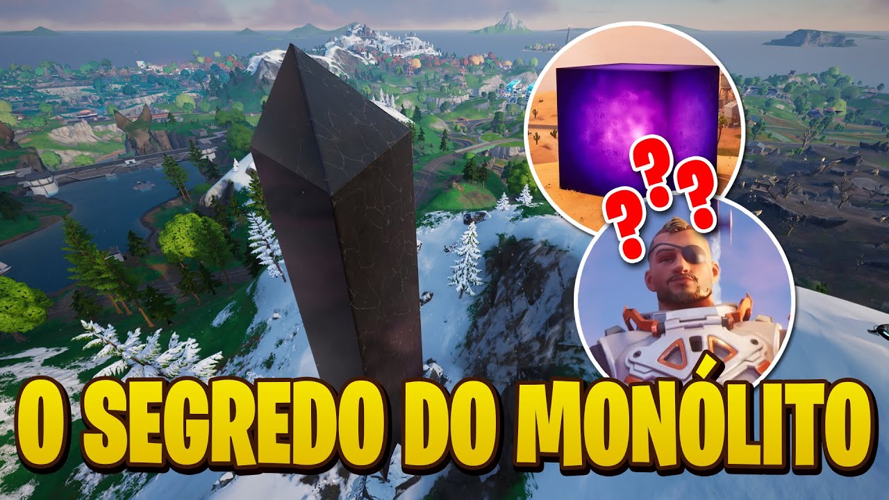 O MONÓLITO MISTERIOSO - O QUE SIGNIFICA? FORTNITE