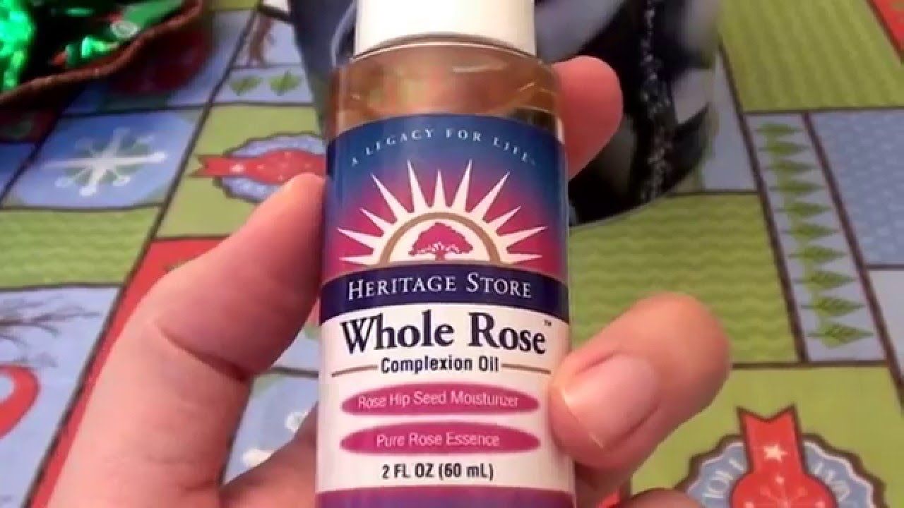 Heritage Products  Whole Rose Complexion Oil REVIEW.CRUELTY FREE