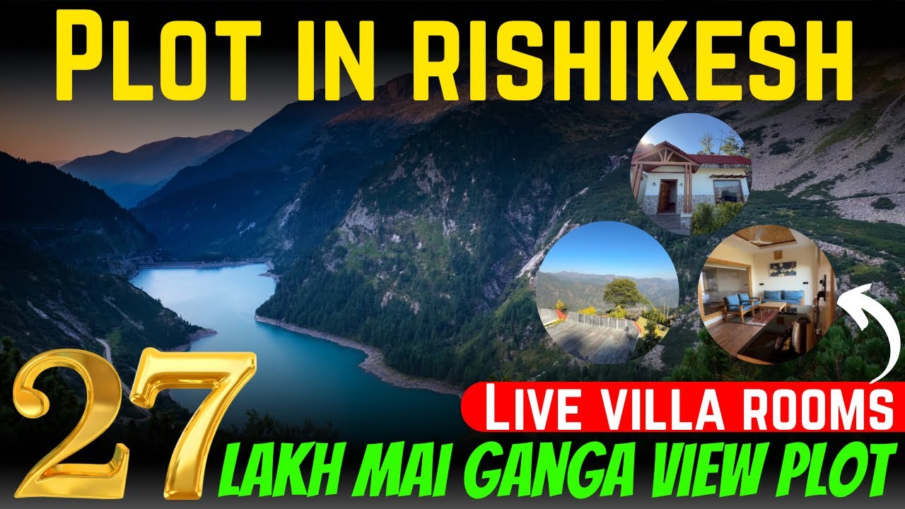 PLOT IN RISHIKESH | 27 LAKH MAI GANGA VIEW PLOTS LIVE SHOOT..!! HURRY