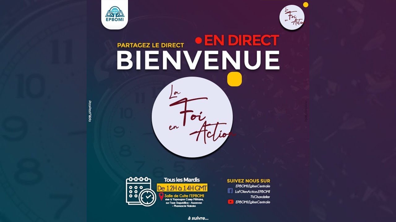 La FOI en ACTION du Mardi 06 Août 2024
