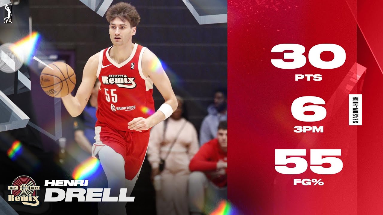 Henri Drell Erupted For 30 PTS & Season-High 6 3PM Vs. Vipers