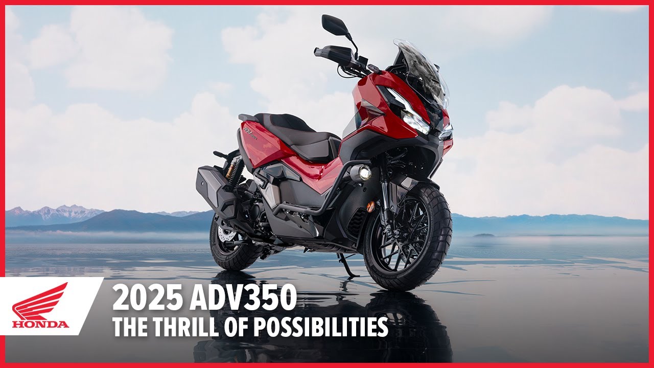 New 2025 ADV350: The Thrill of Possibilities | Adventure Scooter | Honda