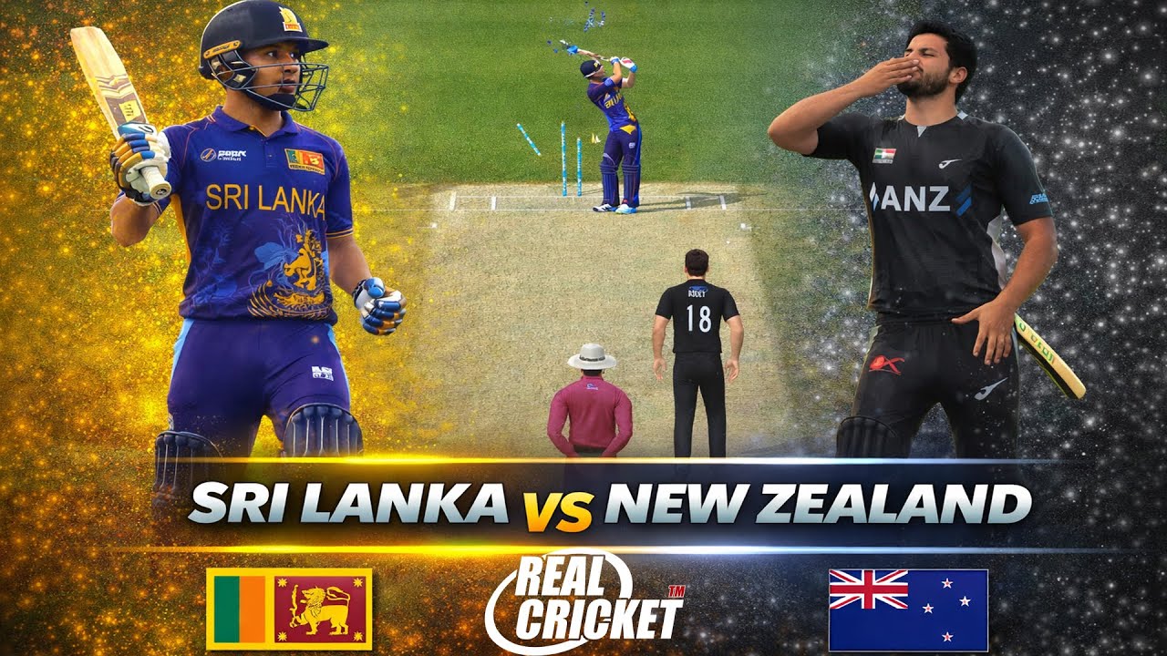 Dry pitch Semi Final 1 - New Zealand vs Sri Lanka Expert Mode Real Cricket Super 30 Championship