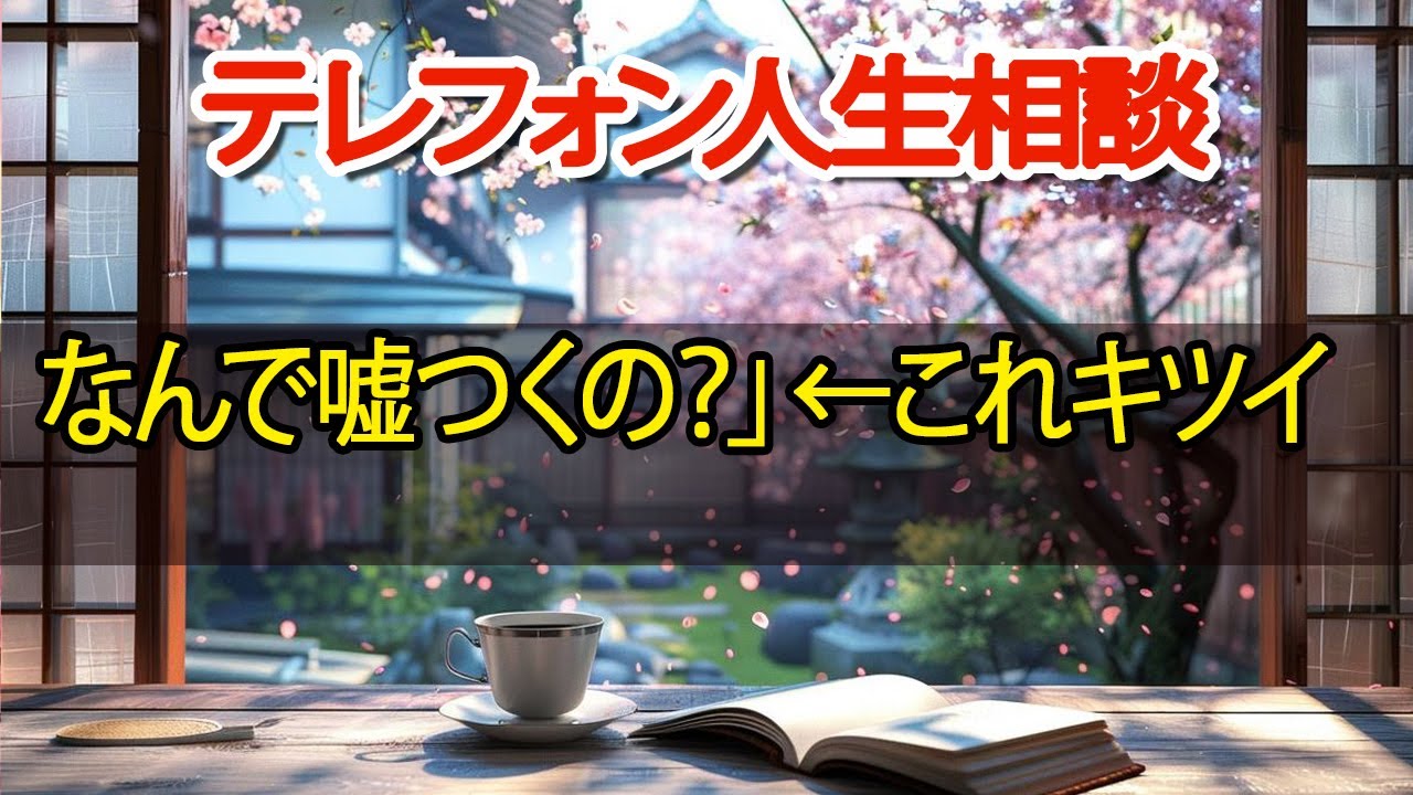 【テレフォン人生相談】「なんで嘘つくの？」←これキツイ